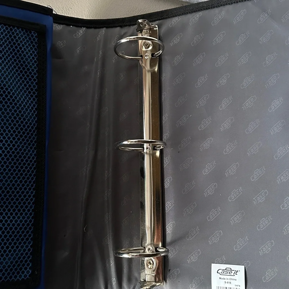 Case-It Three Ring Padded Binder